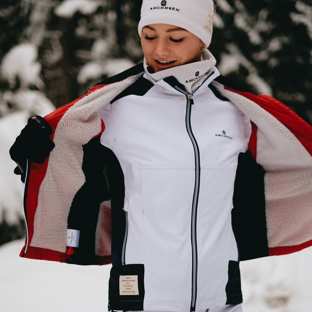 Amundsen Sports womens white | Storefjellshop