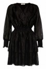 Gomaye kjole med paljetter sort thumbnail