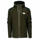 Amundsen Sports Skauen full zip hoodie mens spruce green thumbnail