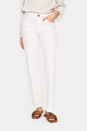 Saint Tropez Holly Regular jeans hvit