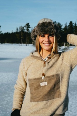 Amundsen Sports Heroes Wool Fleece Womens Natural